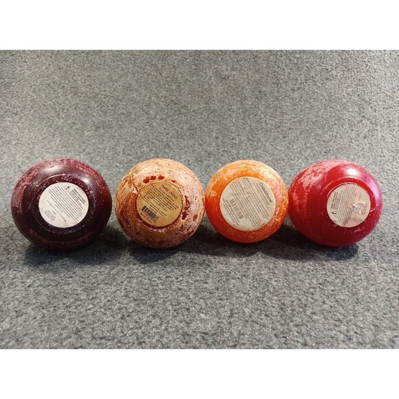 Timber Pear Candles Lot Of 3 Vance Kitira Rust Look & 1 Cracker Barrel - Picture 6 of 7